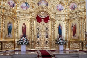 Иконы в иконостасе, Казанский собор - мастерская Пахомова