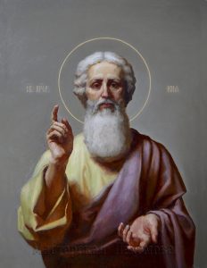 Святой пророк Илия - мастерская Пахомова