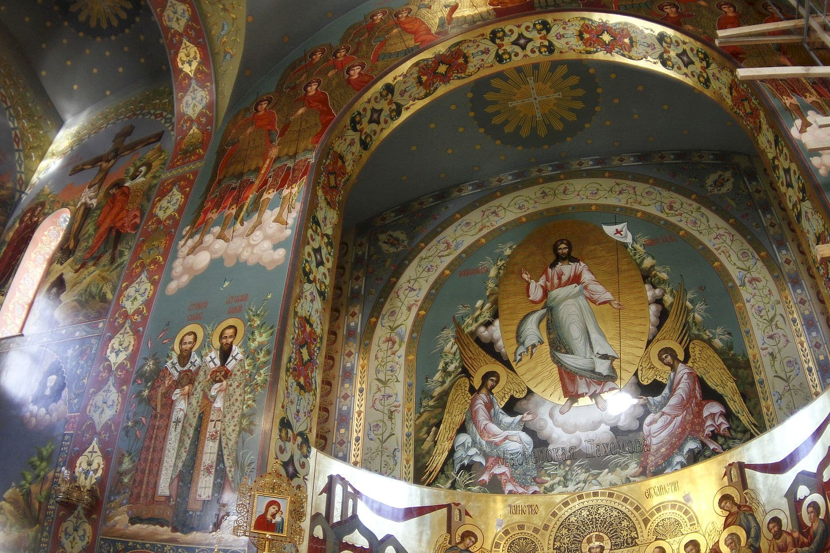 Иконописная Мастерская Пахомова - роспись православных храмов