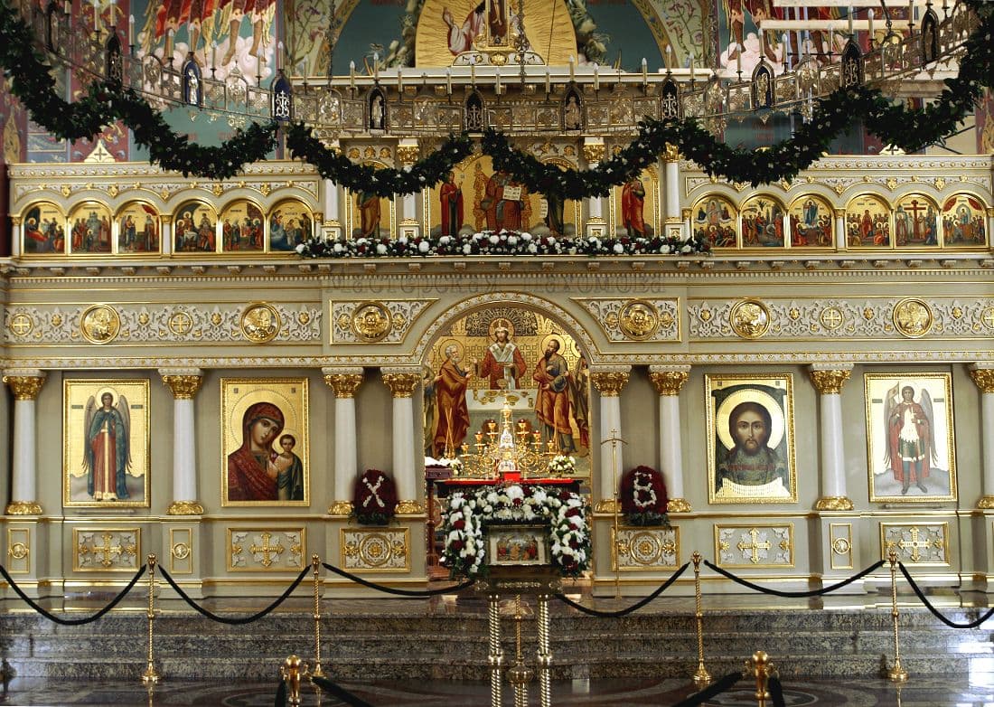 Роспись иконостаса г. Пятигорск