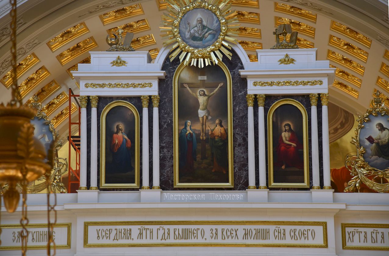 фото Изготовление литого бронзового декора на иконостас в Казанском соборе г.Казань