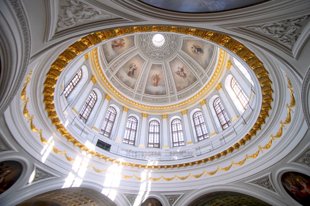 Завершились настенные росписи в соборе в честь Казанской иконы Божией Матери