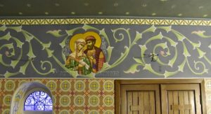 Стенная роспись, иконопись, византийская орнаментальная роспись - мастерская Пахомова
