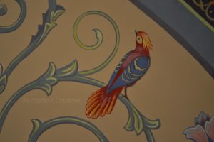Изображения птиц в орнаменте храма. - мастерская Пахомова